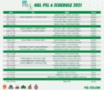 pcb announces psl6 schedule