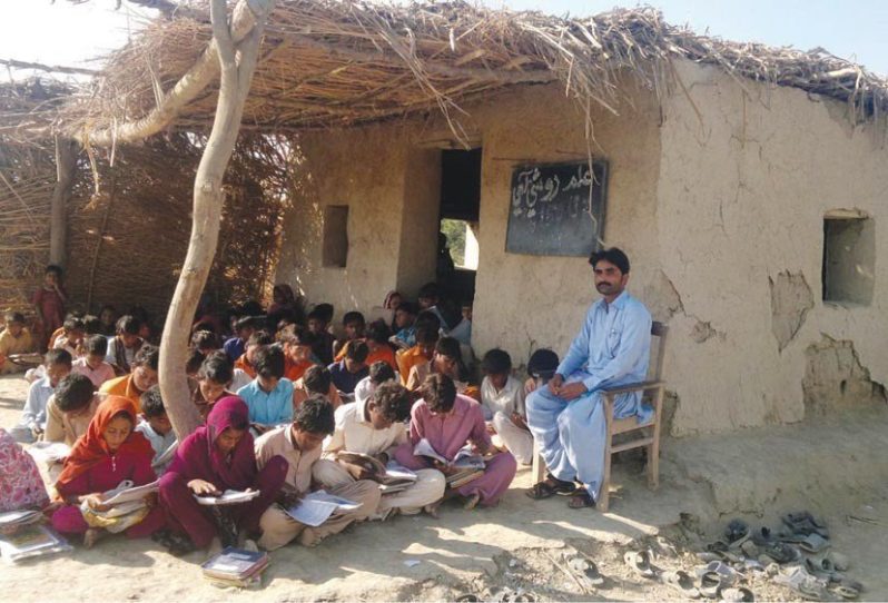 Sahil e sindh aur schools ke naam per tabah haal dhaanche